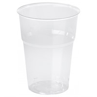 Plastglas, 25 cl, 50st/förp