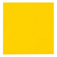 Lunchservett, 33 cm, 3-lag, br gul, 50st/förp