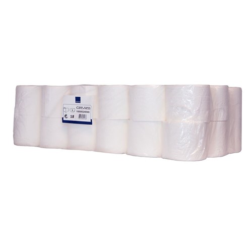 Toalettpapper 2-l nyfiber 50mx10cm