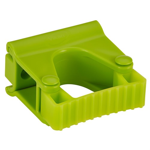 Hygieniskt Väggupphäng, gummibandshållare singelmodul, 82 mm, Lime