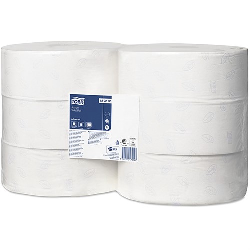 Tork T1 Advanced Jumbo toalettpapper 2-lag 6 rlr/förp