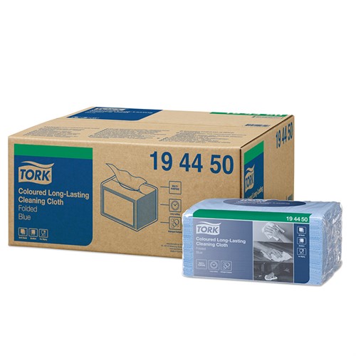 Tork rengöringsduk, blå 40 st/förp