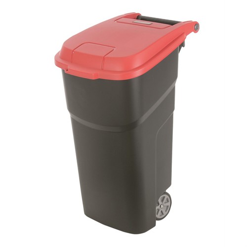 Atlas Avfallscontainer 100L Svart Vileda