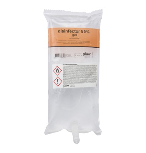 Plum Disinfector 85% Gel 1L CombiPlum system