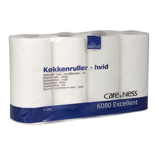 Hushållspapper 2-l vit 17,85m/rl