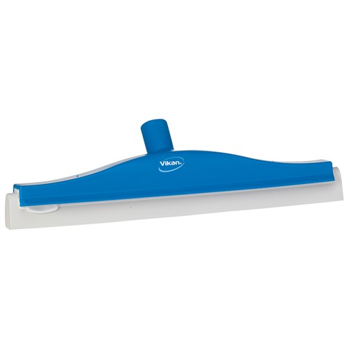 Golvskrapa m/utbyteskassett och vridled, 400 mm, blå