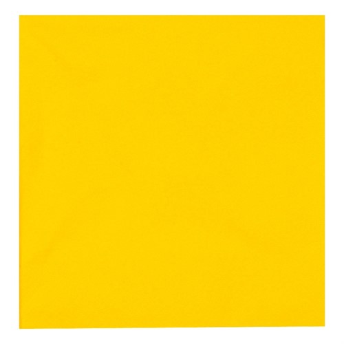 Lunchservett, 33 cm, 3-lag, br gul, 50st/förp