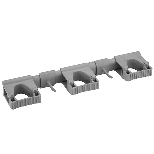 Hygieniskt Hi-Flex Väggupphäng System, 420 mm, Svart