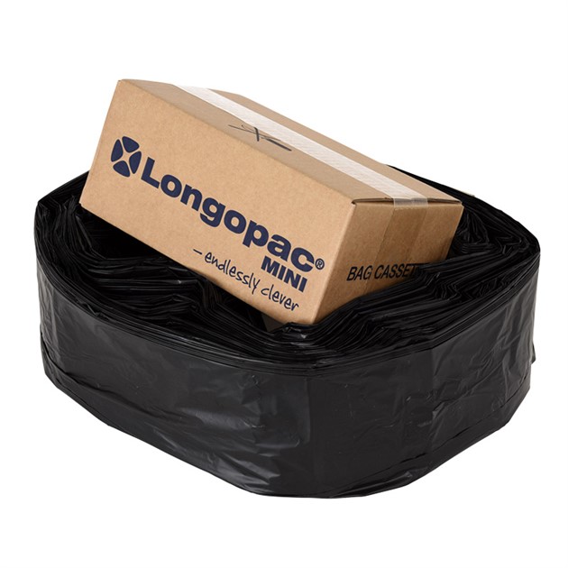 Longopac mini svart 60 m clips