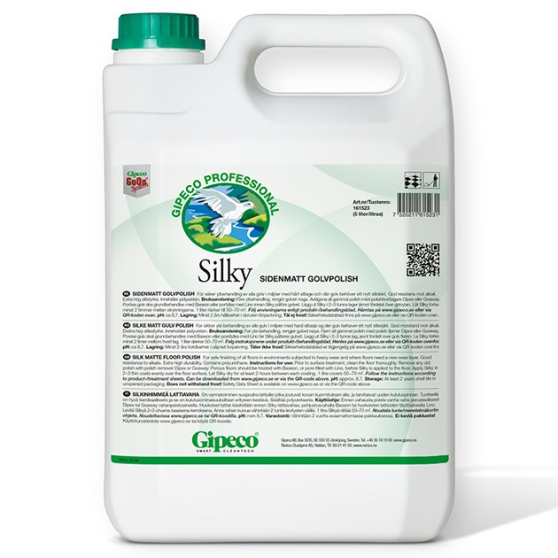 SILKY Sidenmatt golvpolish 5 liter