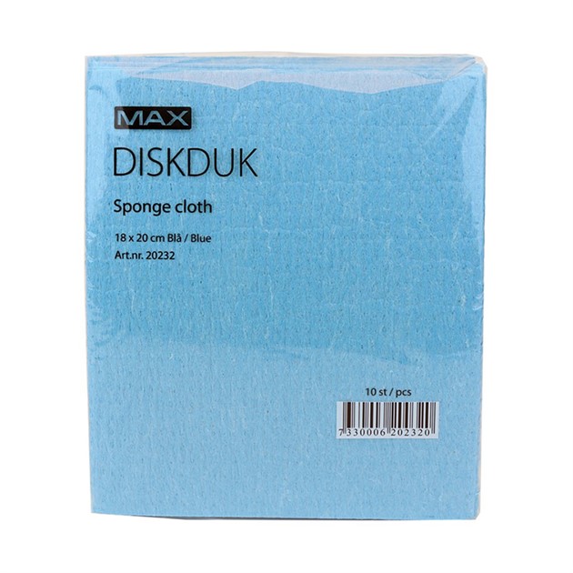 Diskduk Blå MAX 10-pack