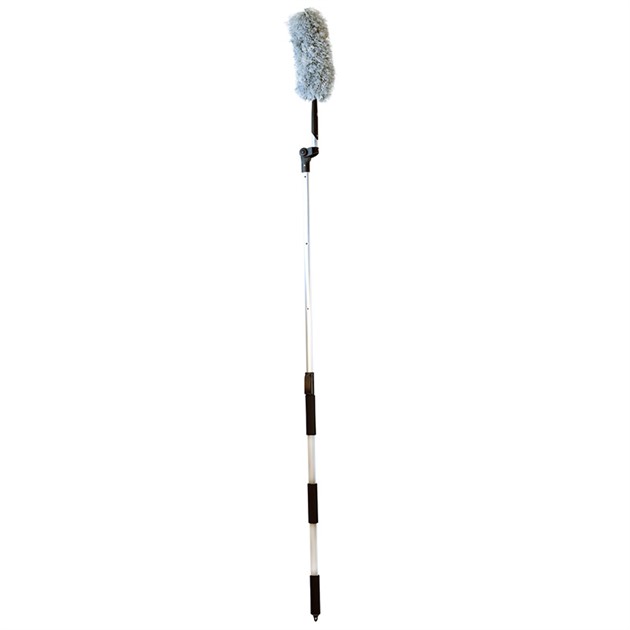 Dammvippa One-Touch Lång Grå Teleskop 139-206cm