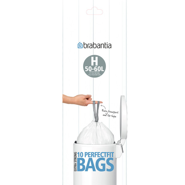Brabantia Avfallspåse 50-60L (H)