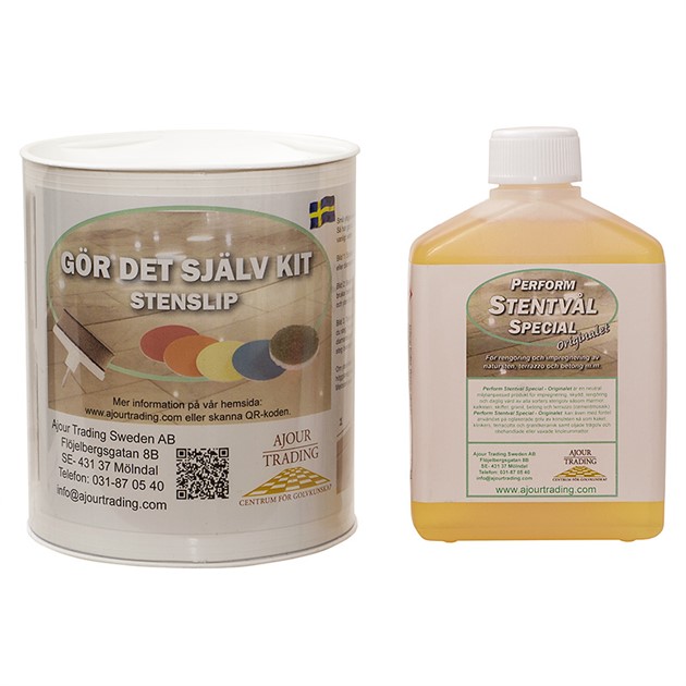 Slipset grundpaket inkl stentvål 150 ml