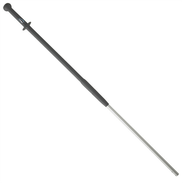 Vikan Ergonomiskt skaft aluminium klicksystem 1375 mm grå