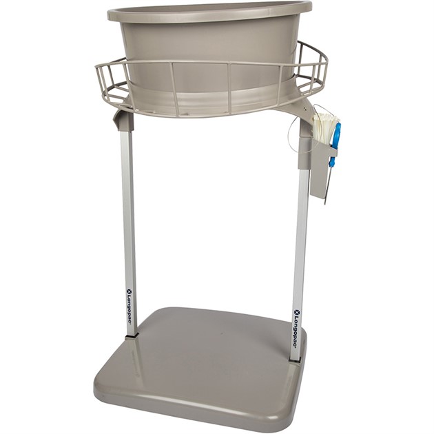 Longopac sopsäckshållare maxi grå