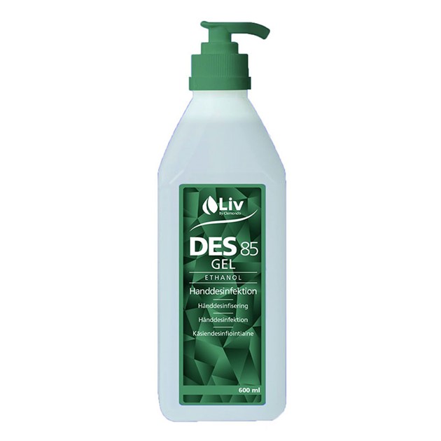 Liv Des Gel 85 Pump 600ml