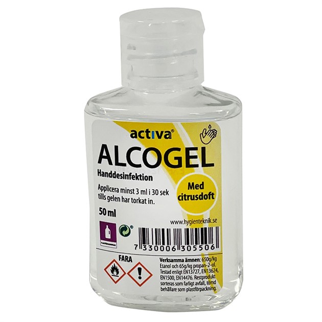 Activa Alcogel Citrus 50ml