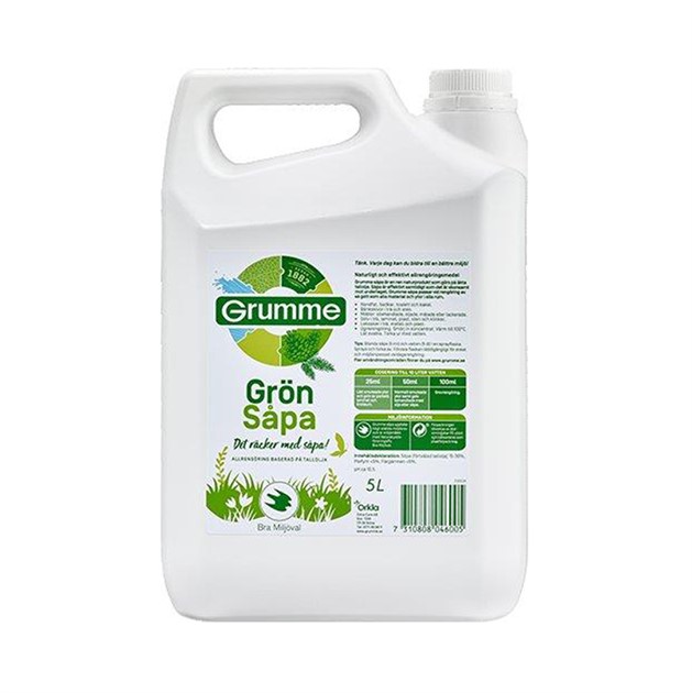 Grumme Såpa Grön 5L