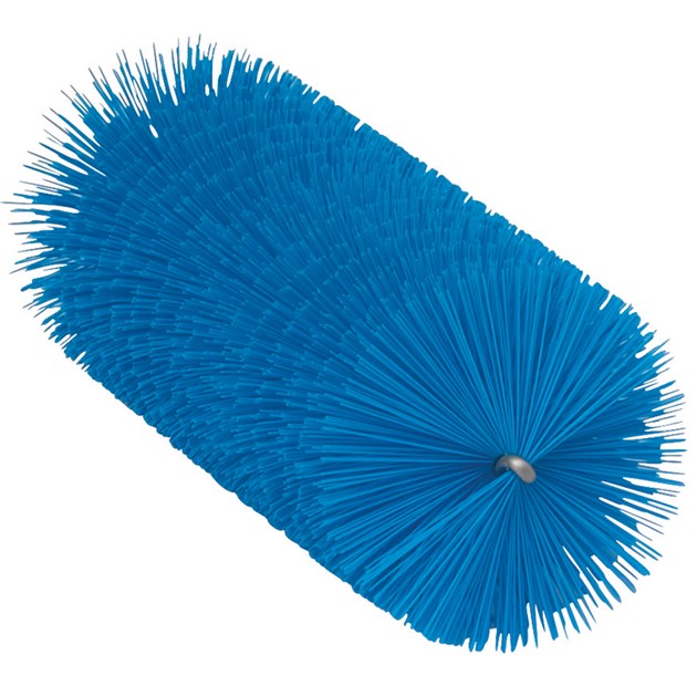 Rörborste till flexibelt skaft, diam 60 mm, 200 mm, medium, blå