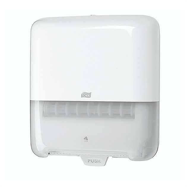 Dispenser Tork handduk på rulle H1 vit