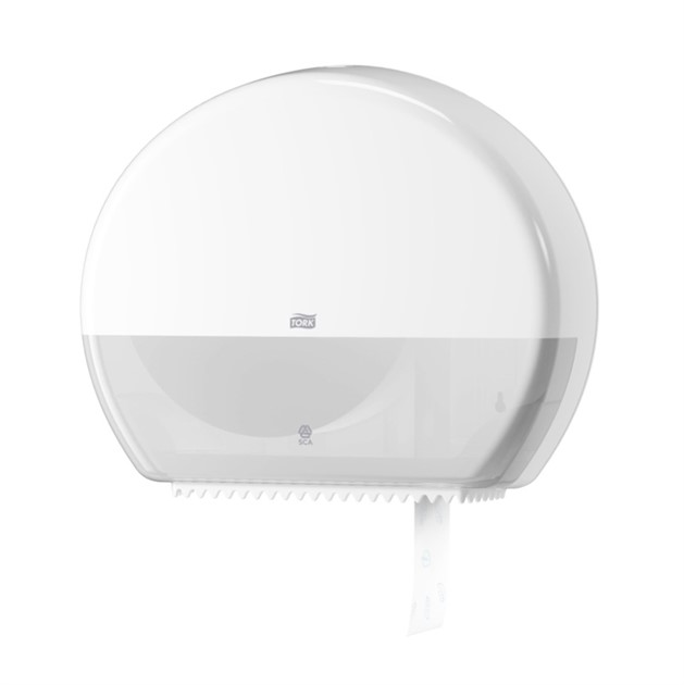 Dispenser Tork T1, toalettpapper jumbo, vit