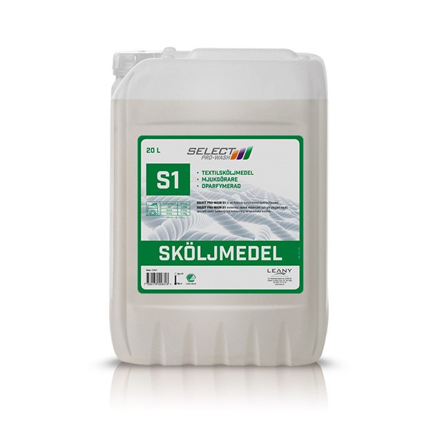 S1 Select ProWash Sköljmedel, 20 kg