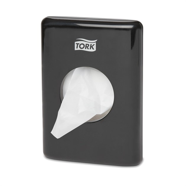 Dispenser för sanitetspåse B5, svart