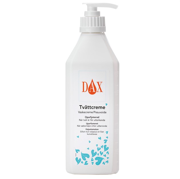 DAX Tvättcreme 600 ml pump oparfymerad