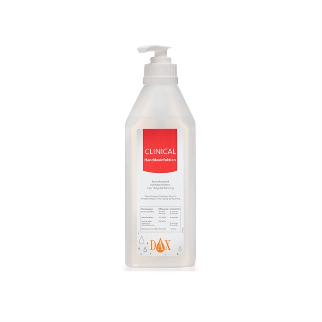DAX Clinical handdes. 600ml  75 %