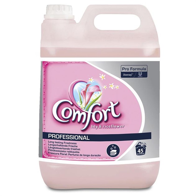 Sköljmedel Comfort PF Lily & Rice Flower 5L