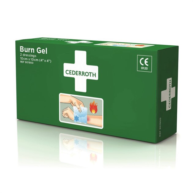 Burn Gel Dressing 10x10cm 2st per ask